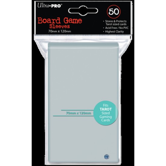 Ultra-Pro 70mm X 120mm Tarot Card Board Game Sleeves 50ct ($4.99) - Sleeves