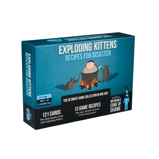 Exploding Kittens: Recipes for Disaster ($37.99) - Kids