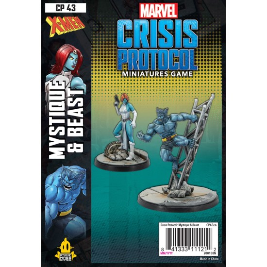 Marvel: Crisis Protocol – Mystique & Beast ($48.99) - Marvel: Crisis Protocol