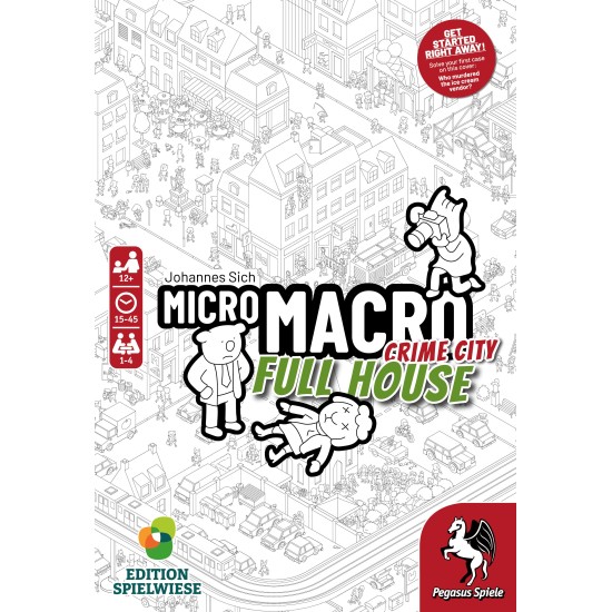 MicroMacro: Crime City – Full House ($33.99) - Coop