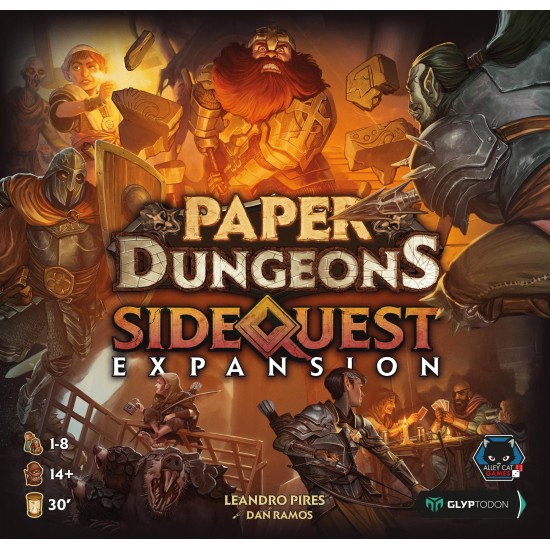 Paper Dungeons: Side Quest Expansion - Solo